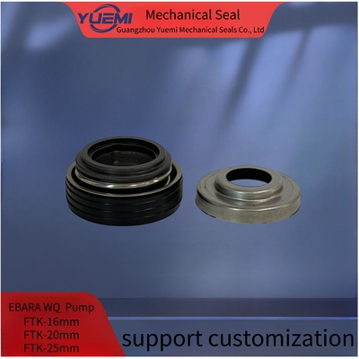 FTK Otomobil Pompası Ebara Pompası için mekanik mühürler FTK-16mm 20mm 25mm