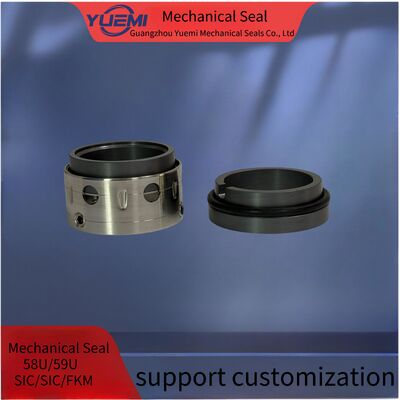 FKM SIC John Crane Mech Seal 58U 59U Vakum Çaplayan Su Pompası